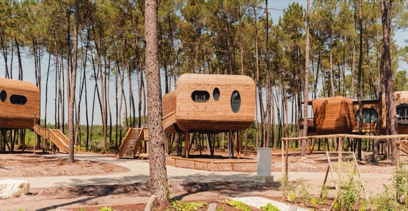 Cottage Center Parcs en pleine forêt