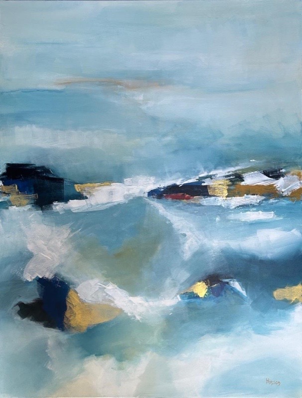Toile Résonance de Sandrine Hirson