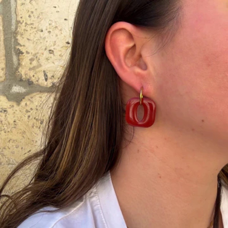 Bijoux Maseki en argile polymère